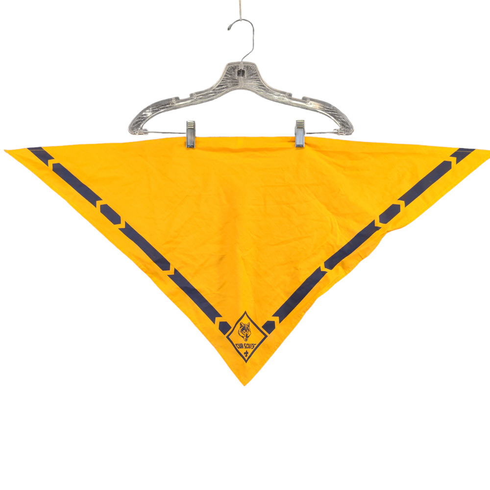 Official Boy Scout of America Yellow Wolf Rank Cub Scout Neckerchief